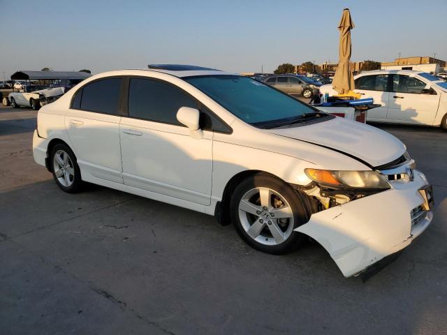 1HGFA16898L022147 - 2008 HONDA CIVIC EX WHITE photo 4