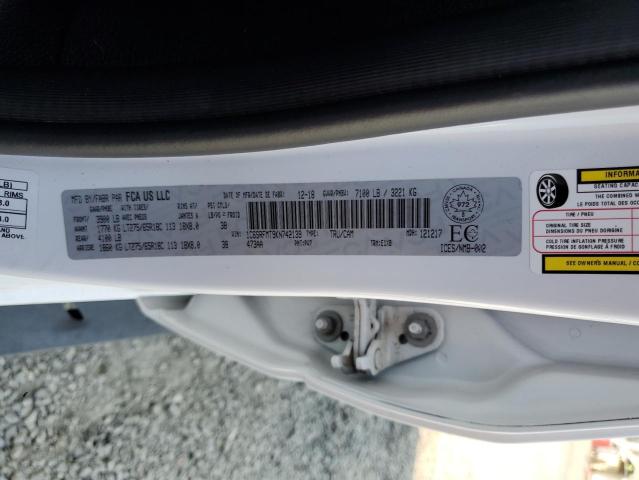 1C6SRFMT9KN742139 - 2019 RAM 1500 BIG HORN/LONE STAR WHITE photo 12