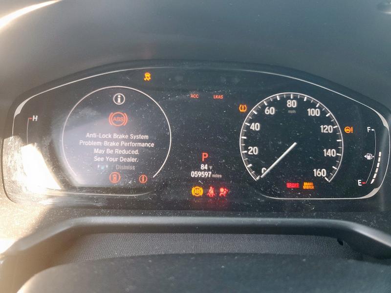 1HGCV1F37KA134489 - 2019 HONDA ACCORD SPORT 黑色 照片 9