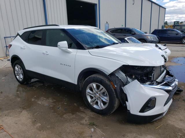 3GNKBBRA1MS501480 - 2021 CHEVROLET BLAZER 1LT WHITE photo 4