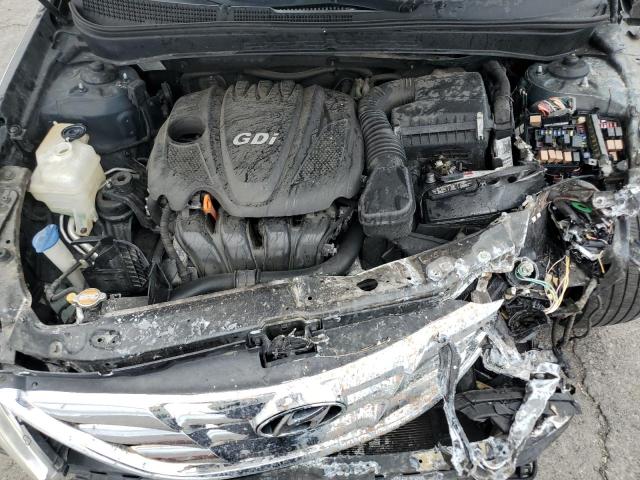 5NPEC4AC2BH140005 - 2011 HYUNDAI SONATA SE BLUE photo 11