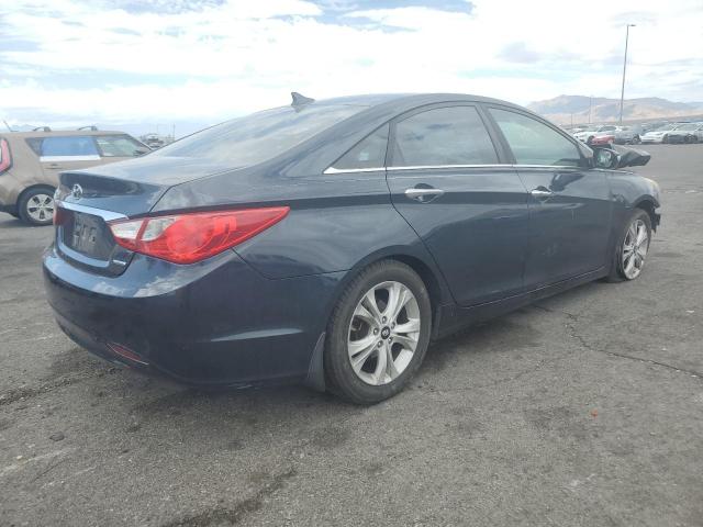 5NPEC4AC2BH140005 - 2011 HYUNDAI SONATA SE BLUE photo 3