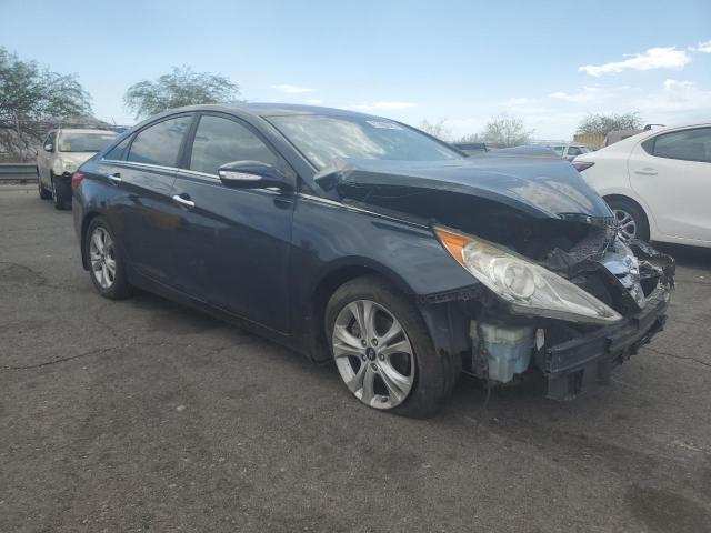 5NPEC4AC2BH140005 - 2011 HYUNDAI SONATA SE BLUE photo 4