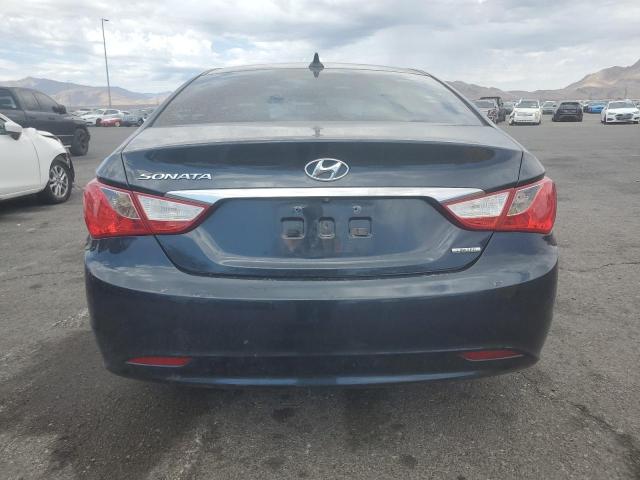 5NPEC4AC2BH140005 - 2011 HYUNDAI SONATA SE BLUE photo 6