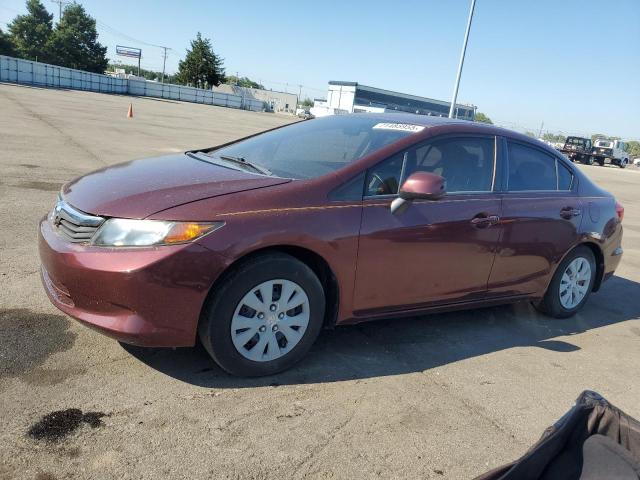 2012 HONDA CIVIC LX, 