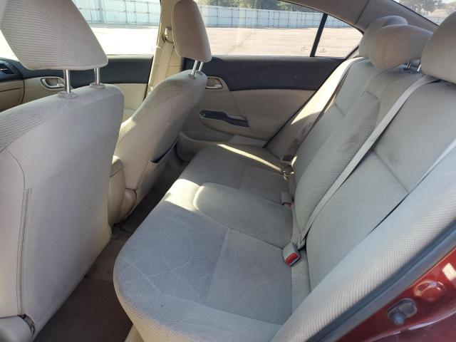 JHMFB2F52CS003590 - 2012 HONDA CIVIC LX 勃艮第红 照片 10