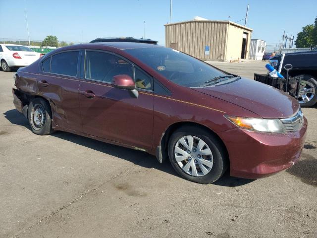 JHMFB2F52CS003590 - 2012 HONDA CIVIC LX 勃艮第红 照片 4