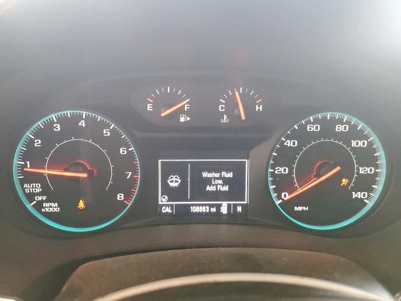 1G1ZD5ST8JF208246 - 2018 CHEVROLET MALIBU LT SILVER photo 9