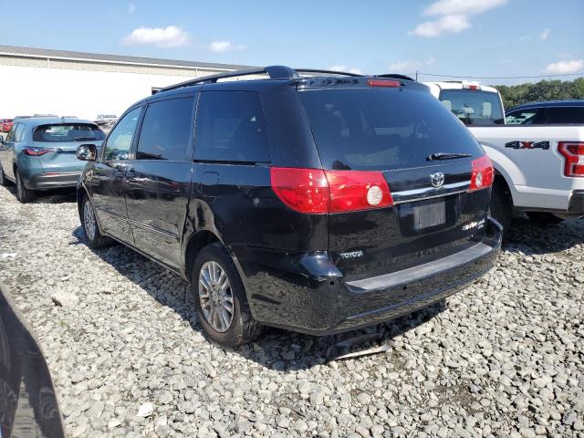 5TDBK22C88S009088 - 2008 TOYOTA SIENNA XLE შავი ფოტო 2