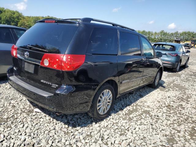 5TDBK22C88S009088 - 2008 TOYOTA SIENNA XLE შავი ფოტო 3
