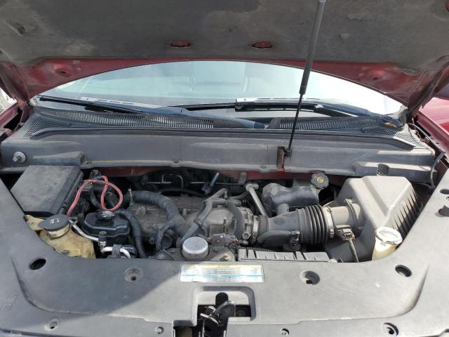 1GKLRLEDXAJ186260 - 2010 GMC ACADIA SLE RED photo 12