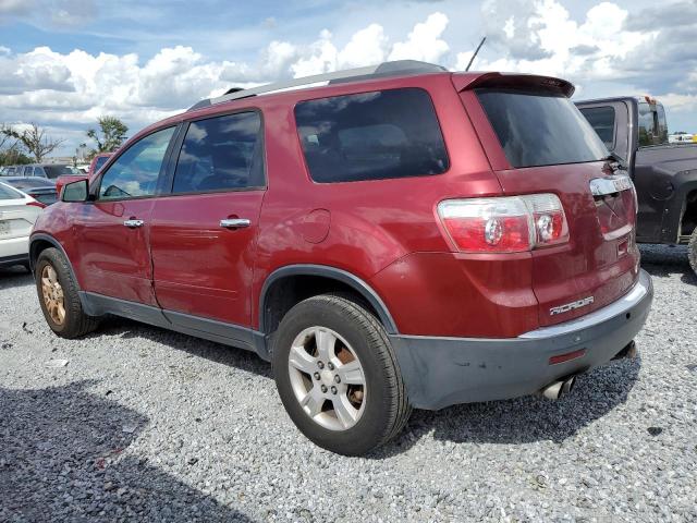 1GKLRLEDXAJ186260 - 2010 GMC ACADIA SLE RED photo 2
