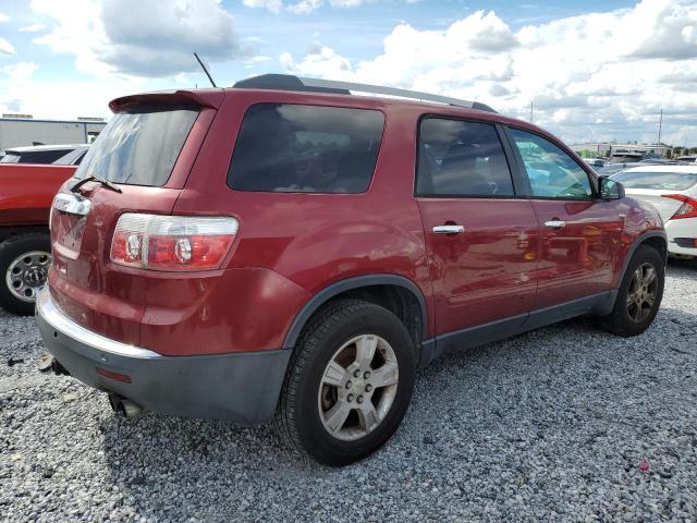 1GKLRLEDXAJ186260 - 2010 GMC ACADIA SLE RED photo 3