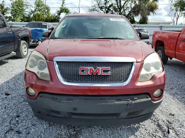 1GKLRLEDXAJ186260 - 2010 GMC ACADIA SLE RED photo 5