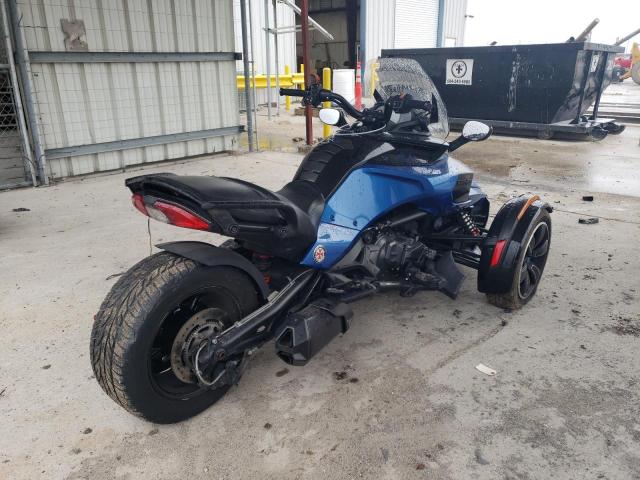 2BXRDDD22HV000234 - 2017 CAN-AM SPYDER ROA F3 BLUE photo 4