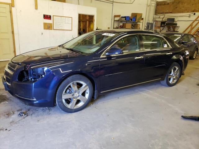 1G1ZC5E08CF251976 - 2012 CHEVROLET MALIBU 1LT BLUE photo 1