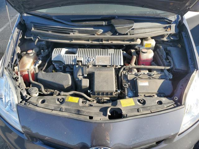 JTDKN3DU5E0381294 - 2014 TOYOTA PRIUS 灰色 照片 11