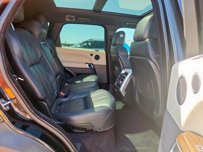 SALWR2PF6GA101272 - 2016 LAND ROVER RANGE ROVE HSE BLACK photo 11