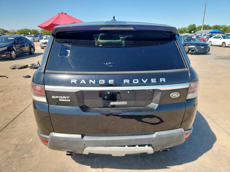 SALWR2PF6GA101272 - 2016 LAND ROVER RANGE ROVE HSE BLACK photo 6