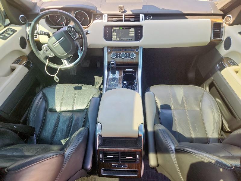 SALWR2PF6GA101272 - 2016 LAND ROVER RANGE ROVE HSE BLACK photo 8