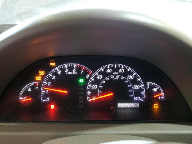 4T1BF30K05U102727 - 2005 TOYOTA CAMRY LE BEIGE photo 9