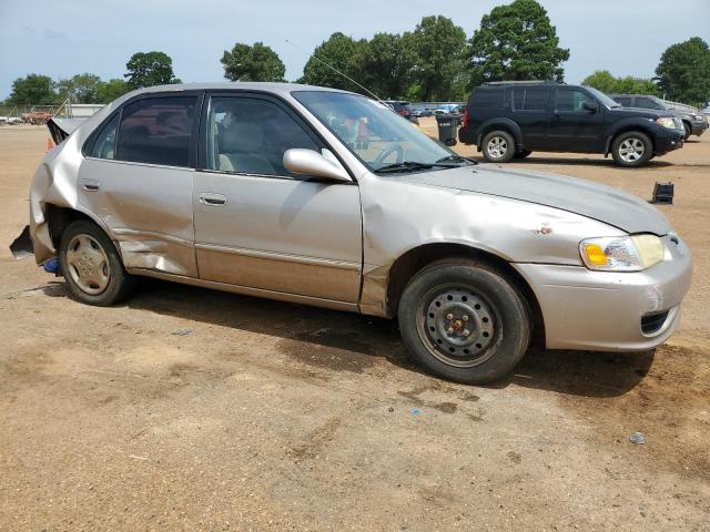 1NXBR12E61Z455227 - 2001 TOYOTA COROLLA CE 银色 照片 4