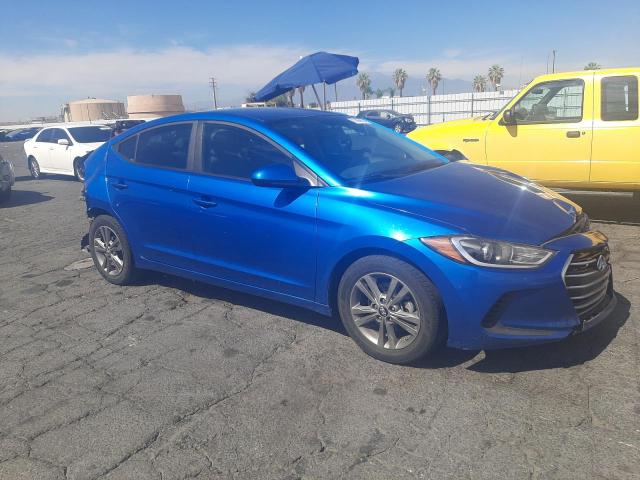 5NPD84LF4HH050688 - 2017 HYUNDAI ELANTRA SE BLUE photo 4