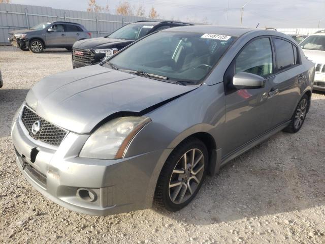 3N1BB61E49L666541 - 2009 NISSAN SENTRA SE-R SILVER photo 1