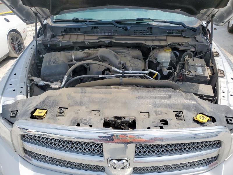 1C6RR6LT9HS776043 - 2017 RAM 1500 SLT SILVER photo 11