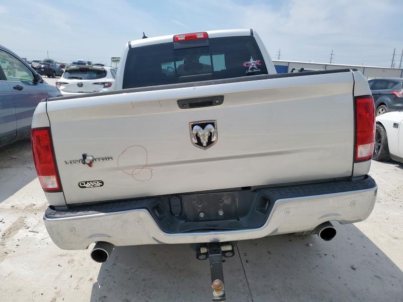 1C6RR6LT9HS776043 - 2017 RAM 1500 SLT SILVER photo 6