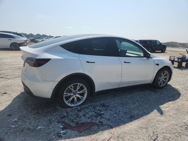 7SAYGDEE5NF371063 - 2022 TESLA MODEL Y Biały zdjęcie 3