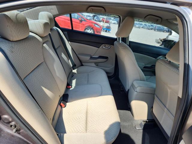 19XFB2F56EE052833 - 2014 HONDA CIVIC LX ყავისფერი ფოტო 10
