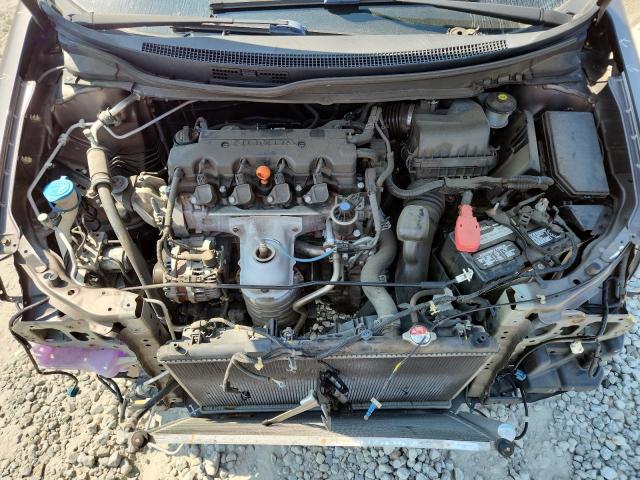 19XFB2F56EE052833 - 2014 HONDA CIVIC LX ყავისფერი ფოტო 11