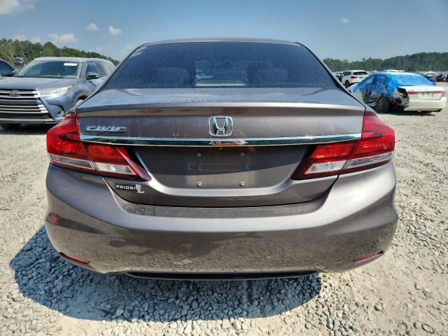 19XFB2F56EE052833 - 2014 HONDA CIVIC LX ყავისფერი ფოტო 6