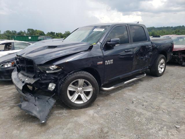 1C6RR6MT0ES391772 - 2014 RAM 1500 SPORT GRAY photo 1