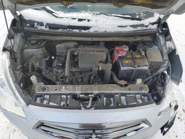 ML32F3FJ1HHF14483 - 2017 MITSUBISHI MIRAGE G4 ES ვერცხლისფერი ფოტო 11