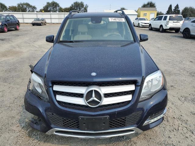 WDCGG8JB7EG327982 - 2014 MERCEDES-BENZ GLK 350 4MATIC BLUE photo 5