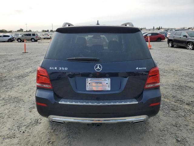WDCGG8JB7EG327982 - 2014 MERCEDES-BENZ GLK 350 4MATIC BLUE photo 6