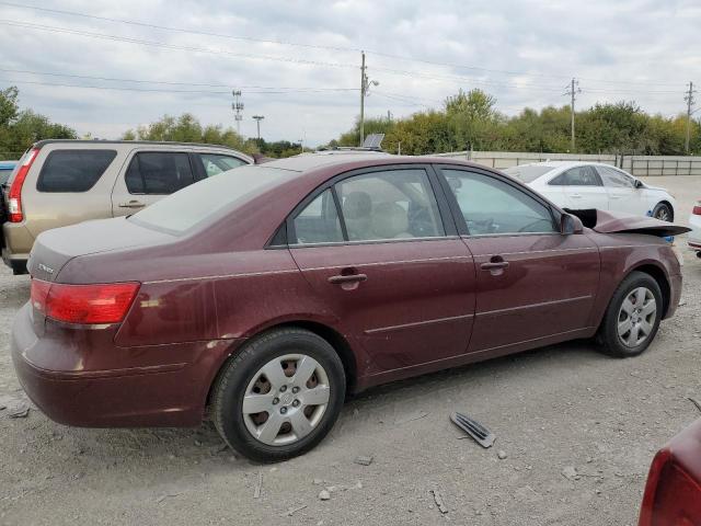 5NPET46C09H494267 - 2009 HYUNDAI SONATA GLS BURGUNDY photo 3