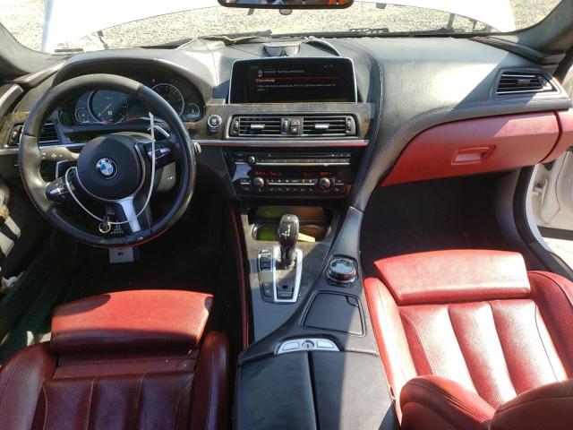 WBA6D4C54HD977706 - 2017 BMW 650 I GRAN COUPE WHITE photo 8