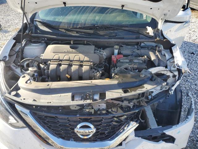 3N1AB7AP8KL611146 - 2019 NISSAN SENTRA S WHITE photo 11