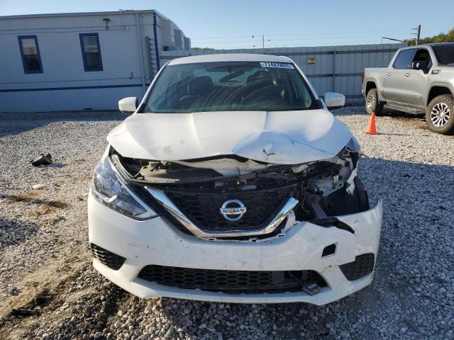 3N1AB7AP8KL611146 - 2019 NISSAN SENTRA S WHITE photo 5