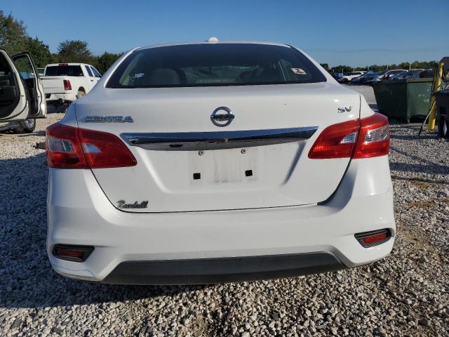 3N1AB7AP8KL611146 - 2019 NISSAN SENTRA S WHITE photo 6