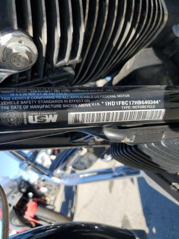 1HD1FBC17HB649344 - 2017 HARLEY-DAVIDSON FLHR ROAD KING BLACK photo 8