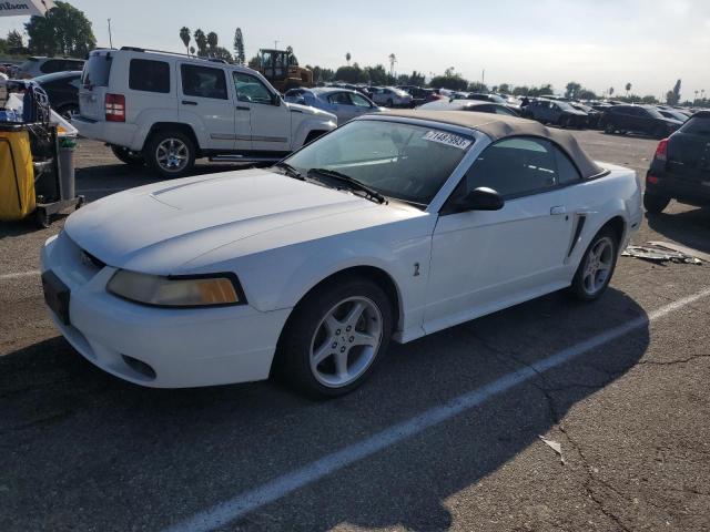 1FAFP46V8XF208883 - 1999 FORD MUSTANG COBRA SVT WHITE photo 1