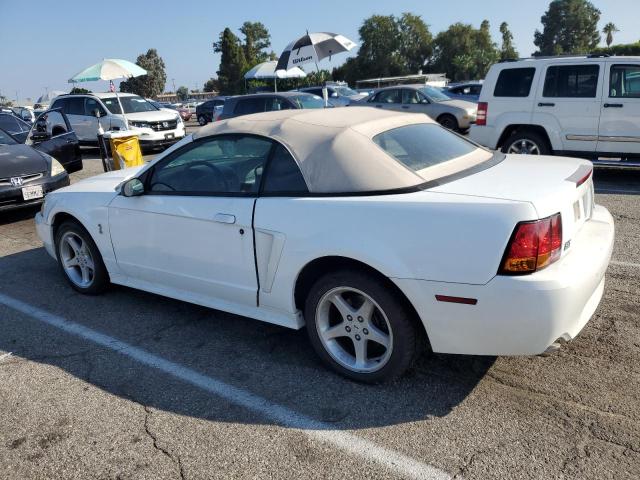 1FAFP46V8XF208883 - 1999 FORD MUSTANG COBRA SVT WHITE photo 2