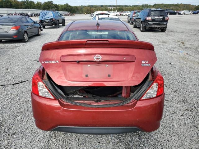 3N1CN7AP9JL871389 - 2018 NISSAN VERSA S RED photo 6