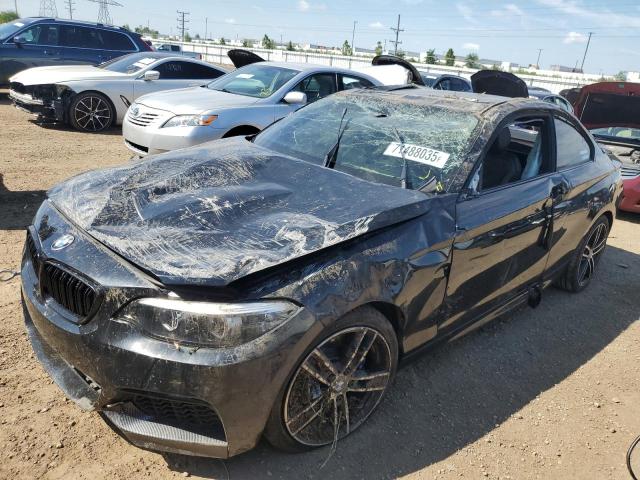 WBA2J7C59JVB28425 - 2018 BMW M240XI BLACK photo 1