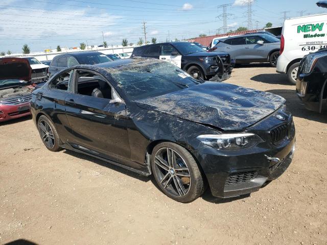 WBA2J7C59JVB28425 - 2018 BMW M240XI BLACK photo 4