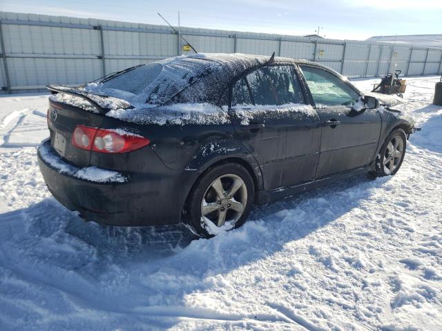 1YVHP84D755M19493 - 2005 MAZDA 6 S BLACK photo 3